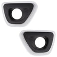 thumbnail image 3 of New Front Left and Front Right Fog Light Trim Compatible With Jeep Grand Cherokee Laredo Grand Cherokee Overland 2014-2016 By CH1038195 CH1039195 5RK91LS1AA 5RK90LS1AA, 3 of 6