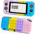thumbnail image 1 of (pink) 1pc Compatible Nintendo Switch Lite Case Protective Cover Kids Anti-crush Silicone Case Switch Lite 5.5 Anti-scratch Case, 1 of 5