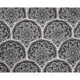 thumbnail image 4 of oneOone Polyester Lycra Chocolate Brown Fabric Floral Mandala Sewing Craft Projects Fabric Prints By Yard 56 Inch Wide, 4 of 4