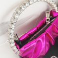 thumbnail image 5 of Bolsos de hombro tipo bandolera con cadena para cena redonda de media luna para mujeres y niñas, 5 of 5