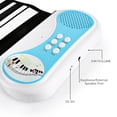 thumbnail image 4 of Sonducket Principiante de piano portátil 37 teclas 1: 1 Teclado de silicona de práctica de piano plegable con altavoz Accesorios para instrumentos musicales Sonducket OD000614-00, 4 of 6