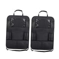 thumbnail image 4 of WHAMVOX 2Pcs Black Car Back Seat Pouch for Multi-functional Storage and Organization, 4 of 7