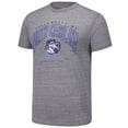 thumbnail image 2 of Men's League Collegiate Wear Heather Gray North Carolina Tar Heels Tall Arch 2.0 Victory Falls Tri-Blend T-Shirt, 2 of 3
