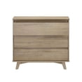 thumbnail image 4 of Max & Lily Solid Wood Scandinavian 3 Drawer Dresser, Blonde, 4 of 9