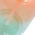 thumbnail image 3 of FLhrweasw Botella Gran Capacidad Con Con Degradado Dos Colores 1000ML para Y Niña (naranja), 3 of 9