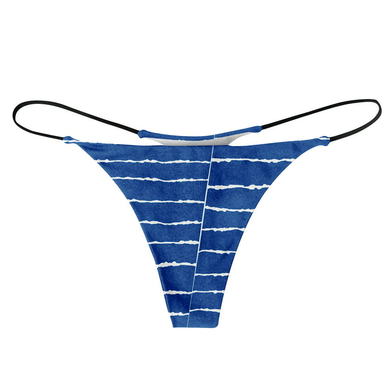 Women's Cutout Panties G String Pearl Cheeky Underwear for Women Soft Sexy  Funny Hipsters Lace Wavy Edge Thongs High Rise Blue : : Clothing,  Shoes & Accessories