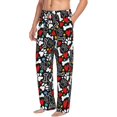 thumbnail image 6 of Logiee Paw And Bones Print Pajama Pants for Men,Men’s Pajama Bottoms,Mens PJ Pants with Pockets & Button Fly-X-Large, 6 of 6