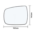 thumbnail image 4 of For KIA Sorento XM 2009 2010 2011 2012 2013 2014 Car Exterior Wing Door Side Rearview Mirror Lens Glass with Heating Heated 1pc left, 4 of 6