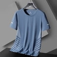 thumbnail image 4 of Men‘s T-shirt Running Sports T-shirt Fitness Training Breathable Gym Short Sleeved T-shirt Quick Drying Men Clothing Tops Summer, 4 of 7