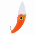 thumbnail image 3 of Mini Bird Kitchen Fruits Vegetable Ceramic Folding Pocket Knife Cutting Tools (Red), 3 of 5