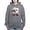 Graphite Gray, variant on CafePress - Cute Kawaii Cat Sweatshirt - Pullover Hoodie, Classic & Comfortable Hooded Sweatshirt