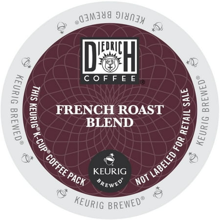 Diedrich Coffee French Roast Single Serve Coffee for Keurig, Original, 24 Ct