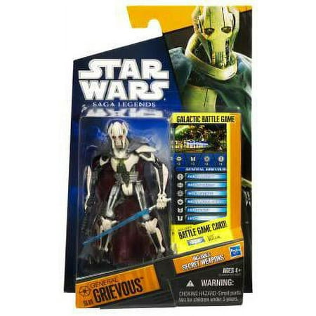 Star Wars Saga Legends General Grievous Action Figure SL09 2010 Hasbro 21376