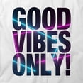 thumbnail image 2 of Good Vibes Only T-Shirt | Positive Vibes White Tee Gift, 2 of 5