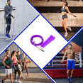 thumbnail image 4 of Entrenamiento cruzado y fitness funcional - Cuerda de saltar de alambre de PU ajustable para adultos y niños, 4 of 5