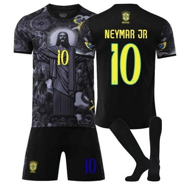 25/26 Brazil Special Edition Soccer Activewear No.10 NEYMAR JR Fans Training Football Jerseys Kits For Kids And Adult