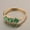 White Gold Plated, variant on Genuine Emerald Ring Lab Diamond Gitanshjewels Women 925 Sterling Silver Yellow Gold Plated May Birthstone Engagement Anniversary Gift