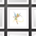thumbnail image 2 of Gallery Pops Disney 100th Anniversary - Sketch Tinker Bell Wall Art, White Framed Version, 12" x 12", 2 of 5