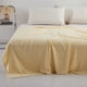 thumbnail image 4 of Manta refrescante de verano | Manta térmica de poliéster suave y transpirable | Manta lavable para todas las estaciones, ideal para dormir, siestas, acurrucarse en el asiento del coche o en la carr, 4 of 5