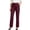 (NEW24)Wine, variant on ThriftyPlait High Waist Dress Pants for Women Slim Fit Bootcut Work Trousers Casual Wrinkle Resistant Business Office Wear
