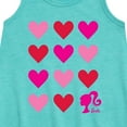 thumbnail image 2 of Barbie - Heart Grid - Toddler and Youth Girls A-line Dress, 2 of 4