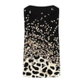 thumbnail image 6 of Mifsaly Floral Leaf Print Sleeveless Tops Women Plus Size Cotton Tank Top Oversized Casual Flowy Blouse Work Going Out Everyday Clothes XXXXXL, 6 of 7