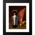 thumbnail image 2 of Carolus-Duran 11x14 Black Modern Framed Museum Art Print Titled - Child with Dog (1899), 2 of 5