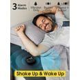 Vibrating Alarm Clock For Heavy Sleepers, Cordless Battery Operated Bed