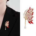 thumbnail image 2 of Delicate Rhinestones Butterfly Brooch Alloy Fashion Accessory For Dresses Coats And Jackets Clothing Accessories, 2 of 4