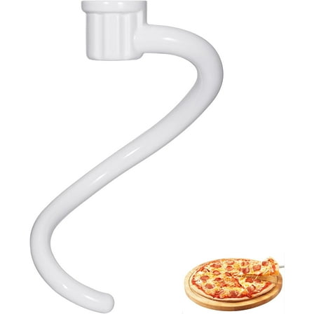 Spiral Dough Hook for KitchenAid 5Plus & 6QT Bowl-Lift Stand Mixers, Bread Hook Attachment for Kitchen aid Accessories and Attachments