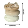 thumbnail image 2 of BotaniNest Alien Cup Iced Coffee Cup Transparent Glassware Milk Cup Juice Beverage Cup Cocktail Cup 430ml, 2 of 6