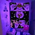 thumbnail image 4 of Gojian Mushroom Tapestry Hippie Tapestry for Bedroom Cute Tapestries Aesthetic Wall Tapestries Hanging for Bedroom Dorm Living Room, 4 of 6