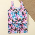 thumbnail image 7 of QISIWOLE Toddler Baby Girls Boys Buoyancy Swimsuit Print Sleeveless One-piece Swimsuit kids clothes, 7 of 7