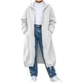 thumbnail image 2 of AVRNLIQ Kids Hall-oween Pumpkin Flannel Onesie, White Zip‑Up Hooded Jack‑O‑Lantern Costume Jumpsuit for Unisex Boys Girls,Size 4-5T, 2 of 7