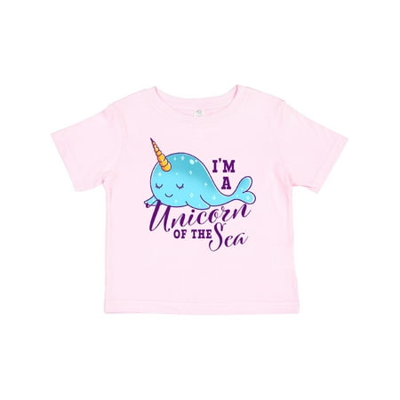 

Inktastic Cute Narwhal I m a Unicorn of the Sea Gift Baby Girl T-Shirt