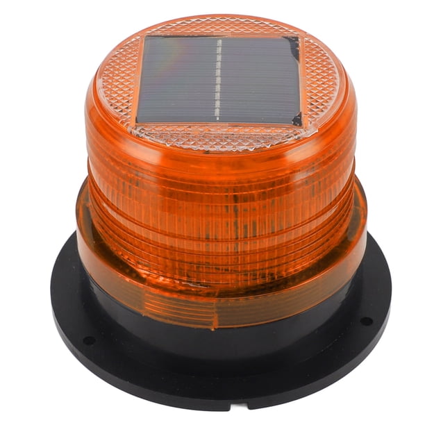 Luz De Advertencia LED, Base Magnética Fuerte, Luz De Advertencia De Emergencia Con Energía Solar, Ahorro De Energía, Impermeable Para Camión