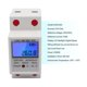 thumbnail image 2 of Single Phase Din-rail Energy Meter 5-80a 220v 50hz Electronic Kwh Meter With Lcd Backlight Digital Display Ddm15sd, 2 of 5
