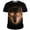 Orange, variant on Mens Pullover Wolf Glowing Neon Eyes Street Graphic Mens Athletic Tops,Green,XL