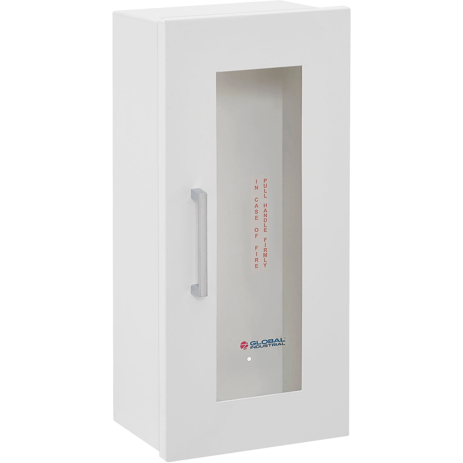 Global Industrial Fire Extinguisher Cabinet Surface Mount Fits 2-1/2-5 Lbs.