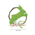 thumbnail image 4 of Toimothcn Easter Decorations Wooden Decorations Desktop Decorations Rabbit Indoor Idyllic Style, 4 of 5