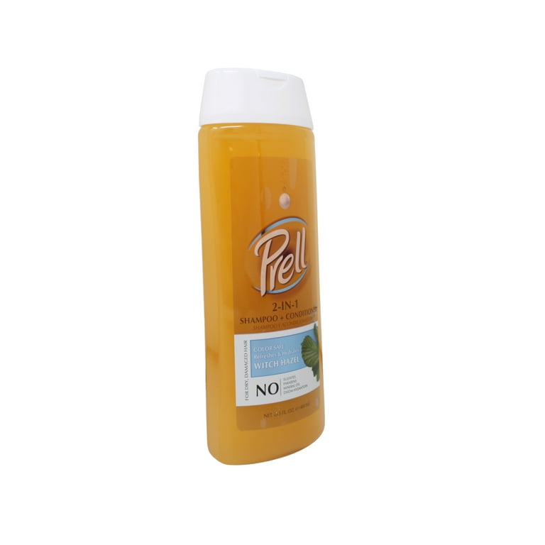 Prell Witch Hazel Color Safe Refreshes & Hydrates 2-in-1 Shampoo +
