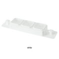 thumbnail image 2 of Wosthever Ganchos autoadhesivos prácticos y prácticos para paños de cocina de plástico, sin necesidad de taladrar, soporte para paños de Almacenamiento y organización del hogar Blanco, 2 of 6