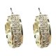 thumbnail image 1 of Rhinestone Pendientes para Chica Wrap Stud Ear Cuff para las mujeres Pendientes de aro de moda minimalista Dainty Tiny Ear Wrap Cuff Piercing Studs Earrings, 1 of 7