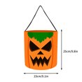 thumbnail image 4 of Loyerfyivos Halloween Trick or Treat Bags Halloween Candy Bags Goodie Bags Candy Bags Multipurpose Reusable Goody Bucket for Kids Halloween Party Supplies, 1pc (Big Mouth), 4 of 8