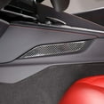 thumbnail image 2 of TINKI Real Carbon Fiber Center Console Left Trim Sticker Compatible with Chevrolet Corvette C8 Stingray 2020-2023, Center Console Driver Side Decorative Cover Sticker, 2 of 7
