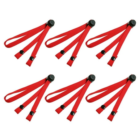 

6 Pcs Mask Hanging Rope Anti-lost Mask Cords Mask Buckles Rope Polyester Rope