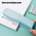 thumbnail image 4 of Konghyp Morandis Color Energy Saving Stapler Portable Binding Machine, Manual Stapler for Office Use, Compact Stapler for Home and Desk, Heavy-Duty Stapler for Quick Stapling, 4 of 6
