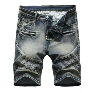 men's camouflage ripped jeans