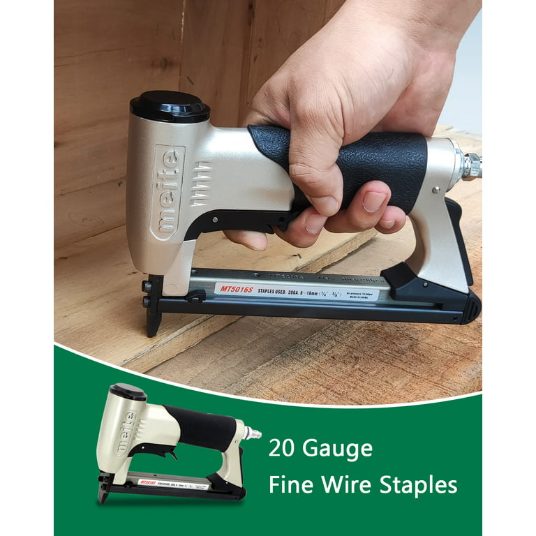 20 Gauge 1/2 Crown Fine Wire Stapler with Extended Nose