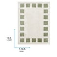 thumbnail image 4 of Livabliss Washable Rugs for Living Room, 8x10 Fossay Shag Modern Light Beige Area Rug, Bedroom Dining Room Home Decor Stain Resistant Carpet (7'10" x 10'), 4 of 7